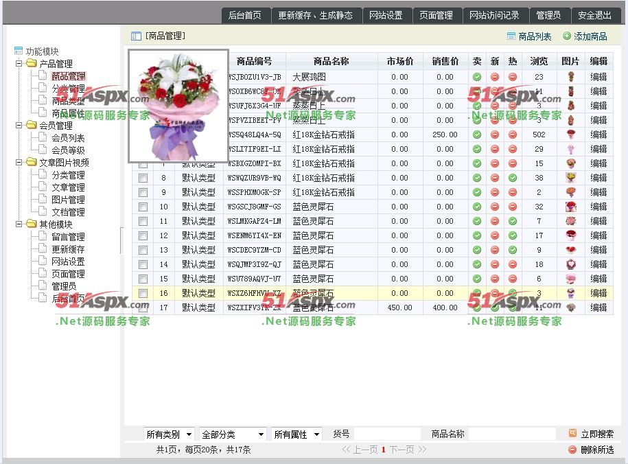 商品管理