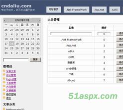 大刘单用户Blog（NHibernate三层）源码