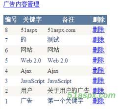 内文广告管理系统V1.1版源码