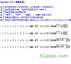 AfengPager V1.1通用URL分页源码及Demo AfengPager V1.1通用URL分页源码及Demo
