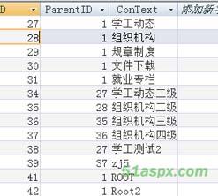 简单无限级分类（表格、下拉列表）源码