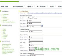 NopCommerce电子商城系统1.05