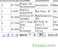 三层无存储过程分页Demo
