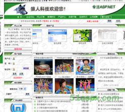 狼人科技网站源码