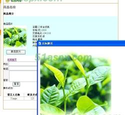 浏览商品信息页面